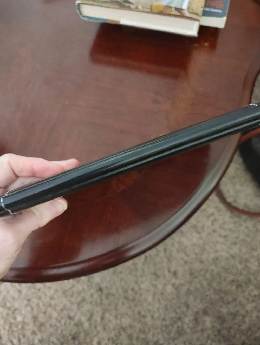 FAUX LEATHER PADFOLIIO WITH PEN